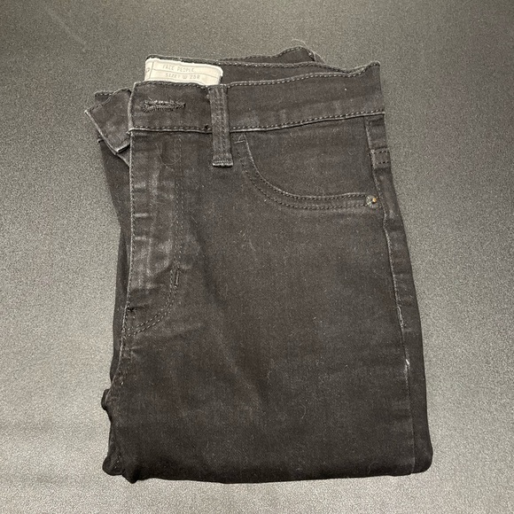 Free People Black Skinny Jeans - Size 25R - Picture 5 of 6